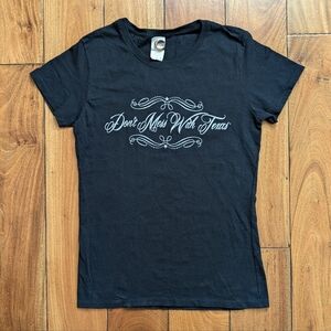 Don't Mess With Texas Ladies T Shirt (S)
